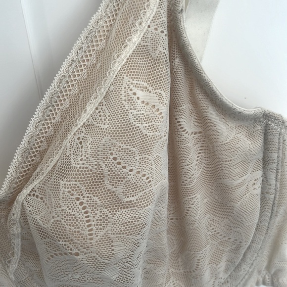 CACIQUE Women’s Full Coverage Bra with Lace Underwire Plus Size 38D NWT - Picture 5 of 6